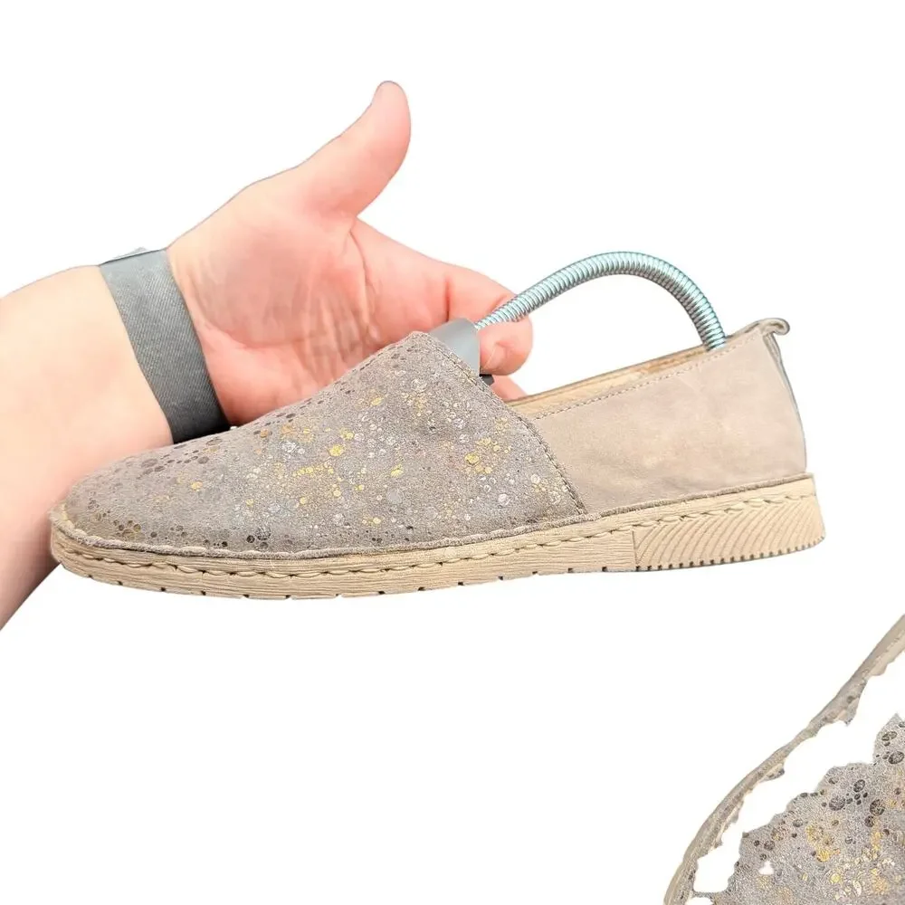 Josef Seibel EU 37 US 6.5 Taupe Suede Slip On Comfort Shoes